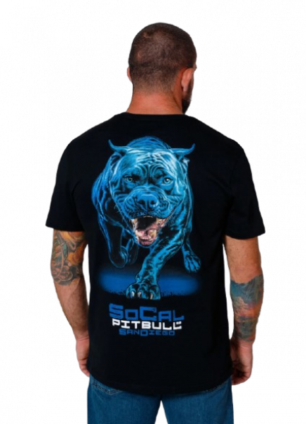 Pit Bull T-Shirt In Blue